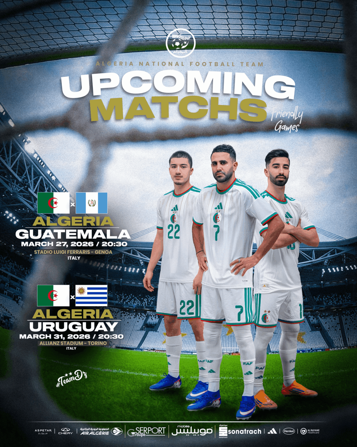 I didn't notice until now that our national team's game against Uruguay will be played at the Allianz Stadium. What a time to be alive