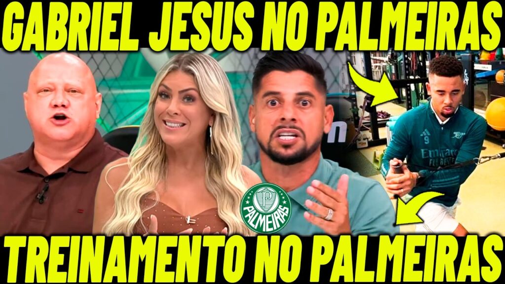 GABRIEL JESUS APARECEU NO PALMEIRAS! HERNAN TROUXE A INFORMAÇÃO SOBRE JESUS!
