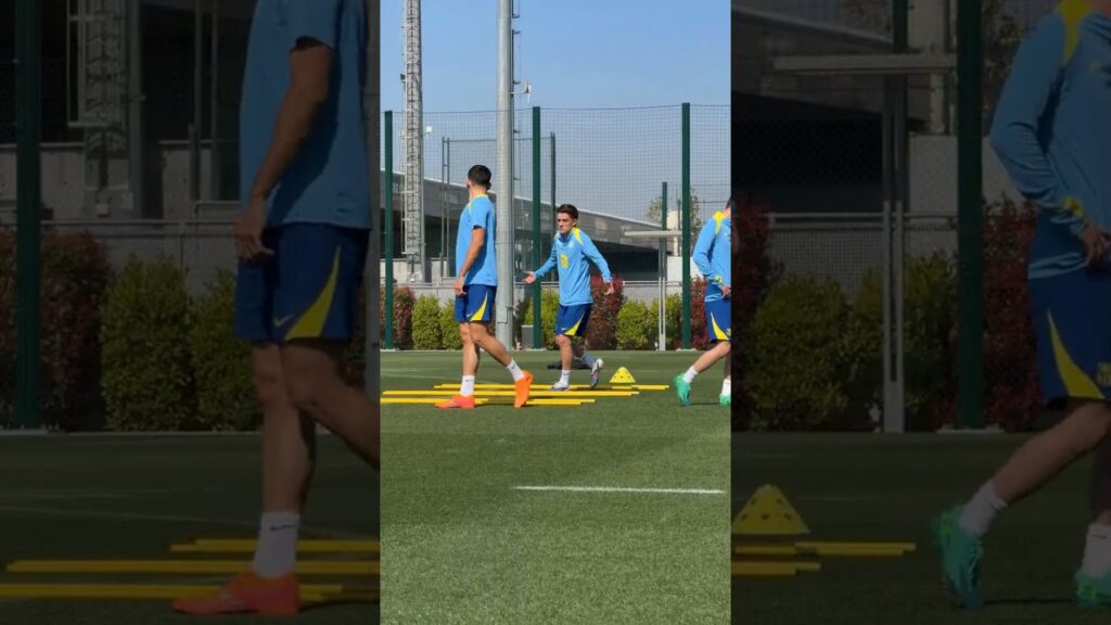 Easy, Gavi 😏 #shorts #fcbarcelona #football