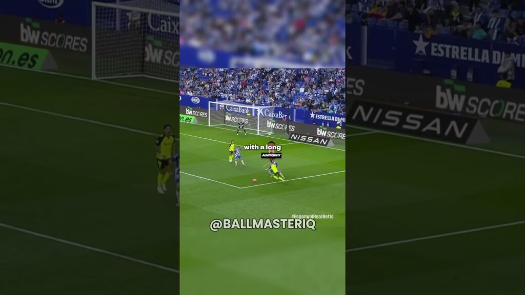 Antony´s UNREAL Goal! 🤯#FootballTactics #SoccerIQ #TacticalAnalysis #BallMasterIQ