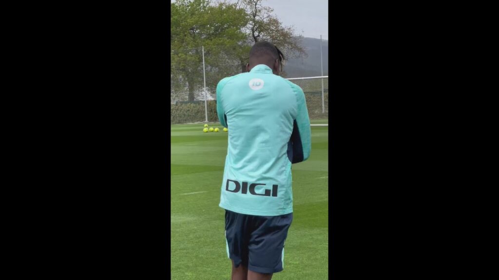 NICO WILLIAMS vuelve con PASILLITO a los entrenamientos con el ATHLETIC CLUB