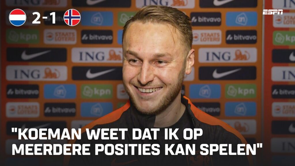 TEUN KOOPMEINERS keek raar op toen hij als VERKAPTE RECHTSBUITEN werd opgesteld 🤨 | Interview