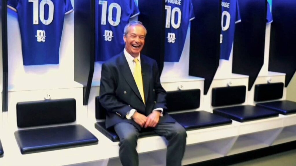Premier League club invites Nigel Farage to visit just days after Ipswich Town controversy