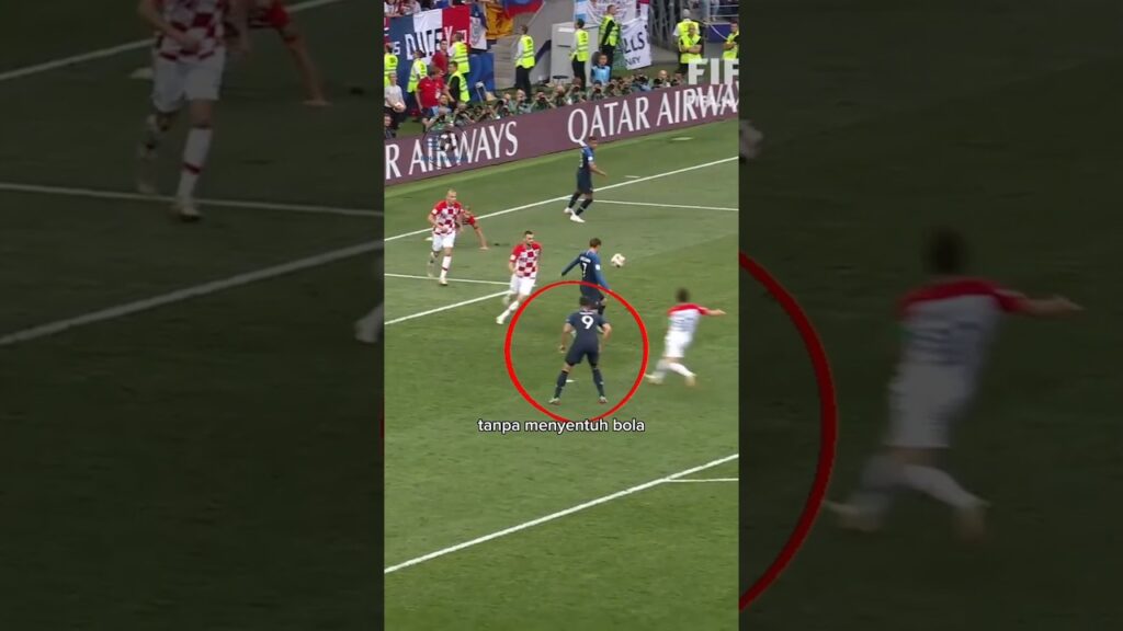 Olivier Giroud bawa Perancis juara dunia tanpa menyentuh bola sekalipun 💀 #giroud #football