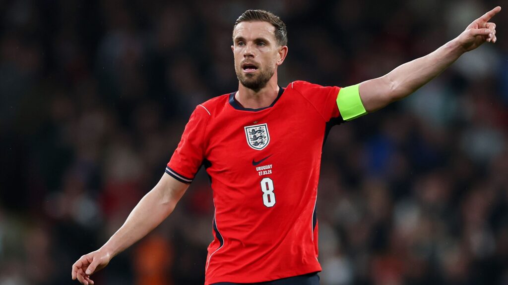 Jordan Henderson joins Wayne Rooney in elite company as Brentford midfielder starts for England against Uruguay