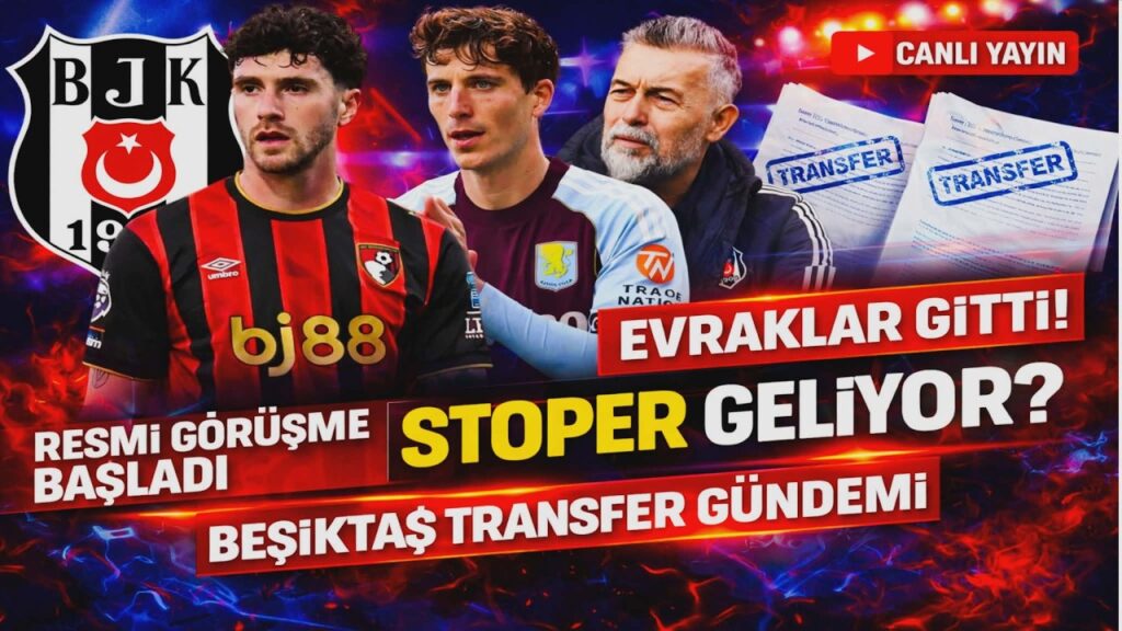 🔴 CANLI |  Beşiktaş’ta Stoper Alarmı! Marcos Senesi mi Pau Torres mi? Evraklar Gitti — Kim Geliyor?