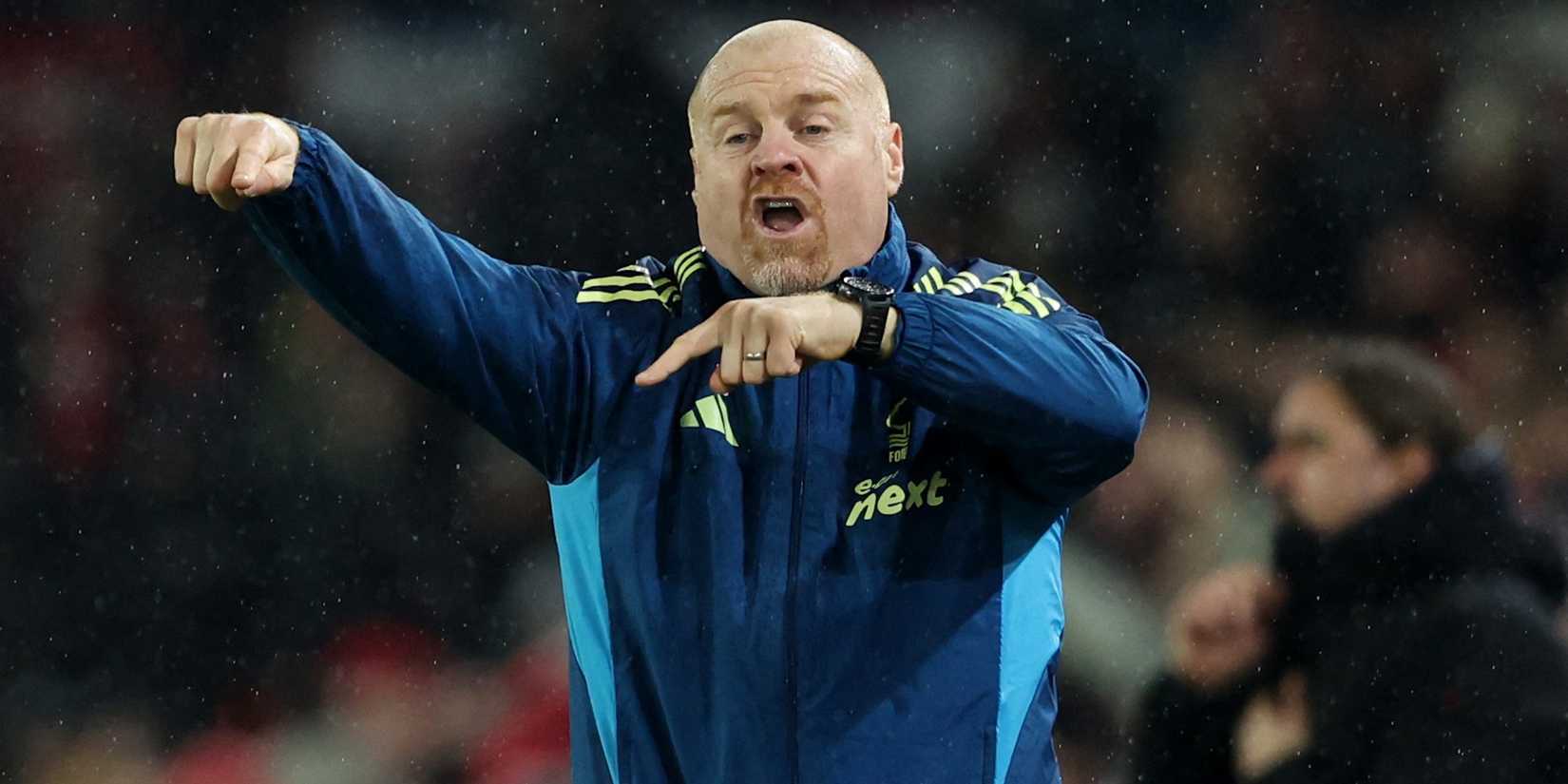 Nottingham Forest manager Sean Dyche during the match-1