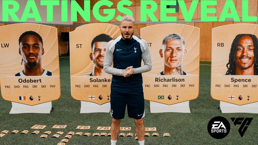 FC26 RATINGS REVEAL ft. Billy Wingrove, Richarlison, Dom Solanke, Djed Spence & Wilson Odobert