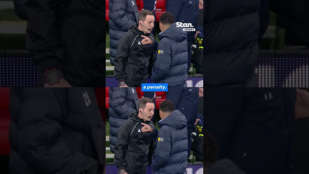 Jude Bellingham and Thomas Tuchel argue with referees after England and Uruguay clash 🤬😤 #England