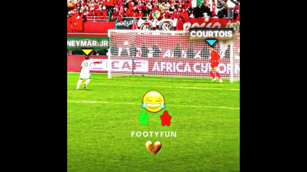 Courtois x Neymar Skills 🤣🔥