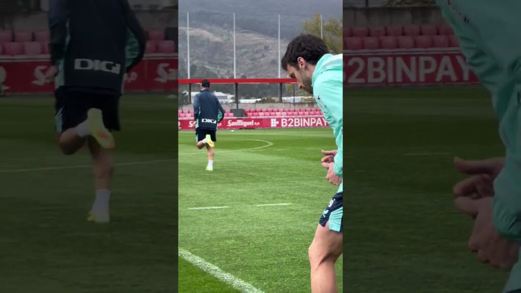 🥰 ¡Nico Williams vuelve a entrenar con el grupo! Con un merecido recibimiento...