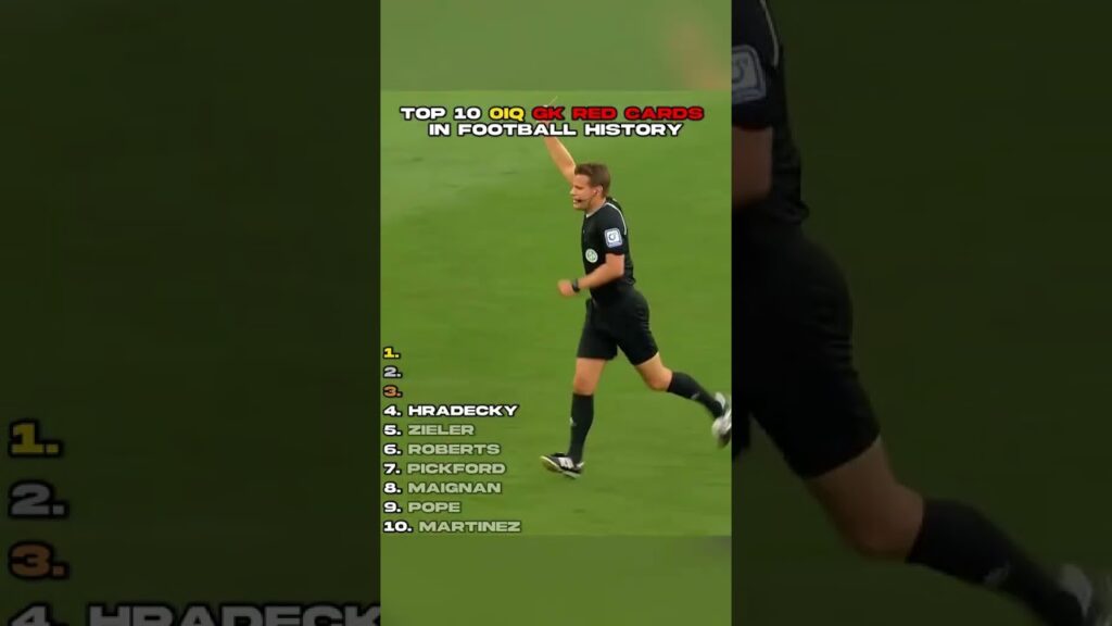 Top 10 0IQ Goalkeeper Red Cards In Football History Part 2