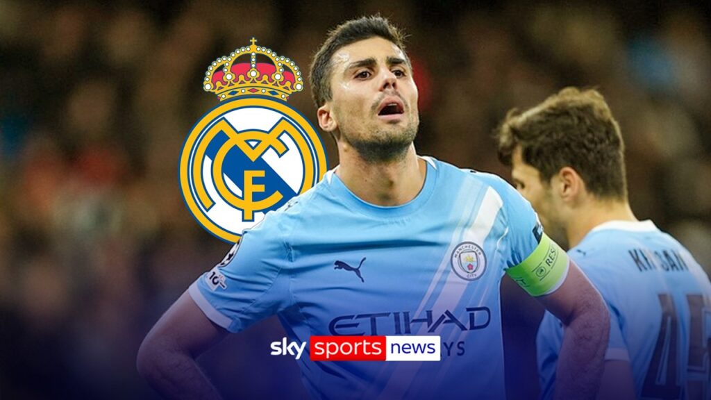Man City's Rodri says he would be open to a move to Real Madrid