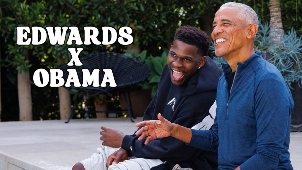 I Went 1 on 1 With President Obama | Anthony Edwards