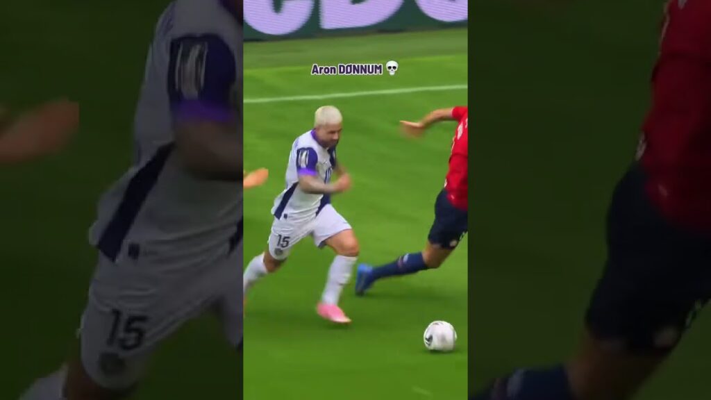 Nouvelle victime : 𝑶𝒍𝒊𝒗𝒊𝒆𝒓 𝑮𝒊𝒓𝒐𝒖𝒅 😈 Aron Dønnum, roi incontesté du petit pont ! #football #ligue1
