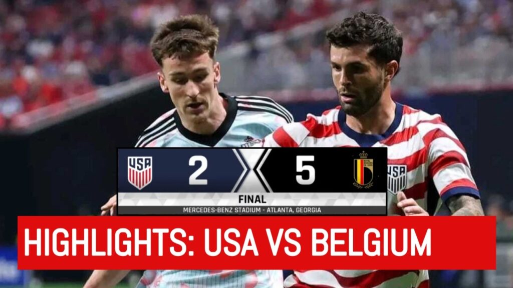 HIGHLIGHTS: USA 2 - 5 BELGIUM   III   AMADOU ONANA, DE KETELAERE SCORE, DODI LUBEBAKIO BAGS BRACE