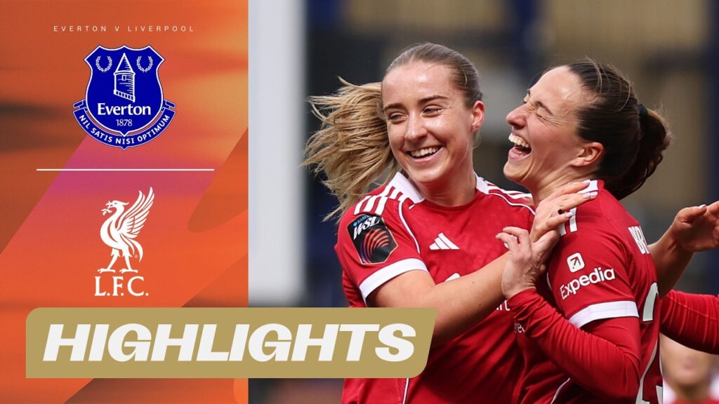 Reds Run Riot In Merseyside Derby | Everton v Liverpool | Barclays WSL 25/26