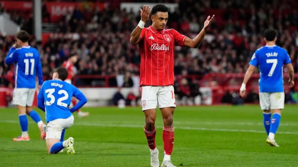 Dan Ndoye addresses Nottingham Forest question and says 'I ask myself that too'