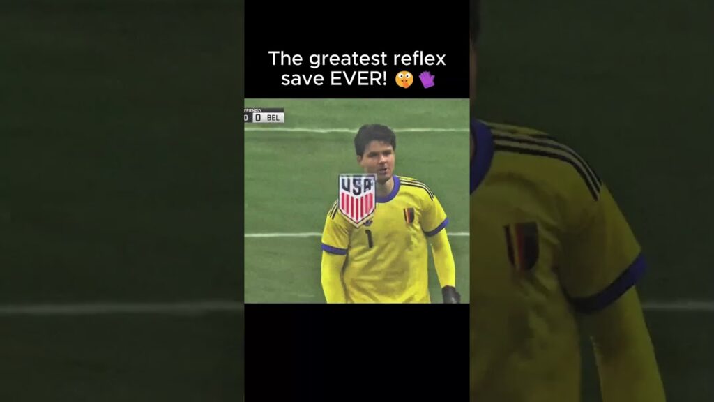 Senne Lammens INSANE Save vs USA McKennie ⚽🔥