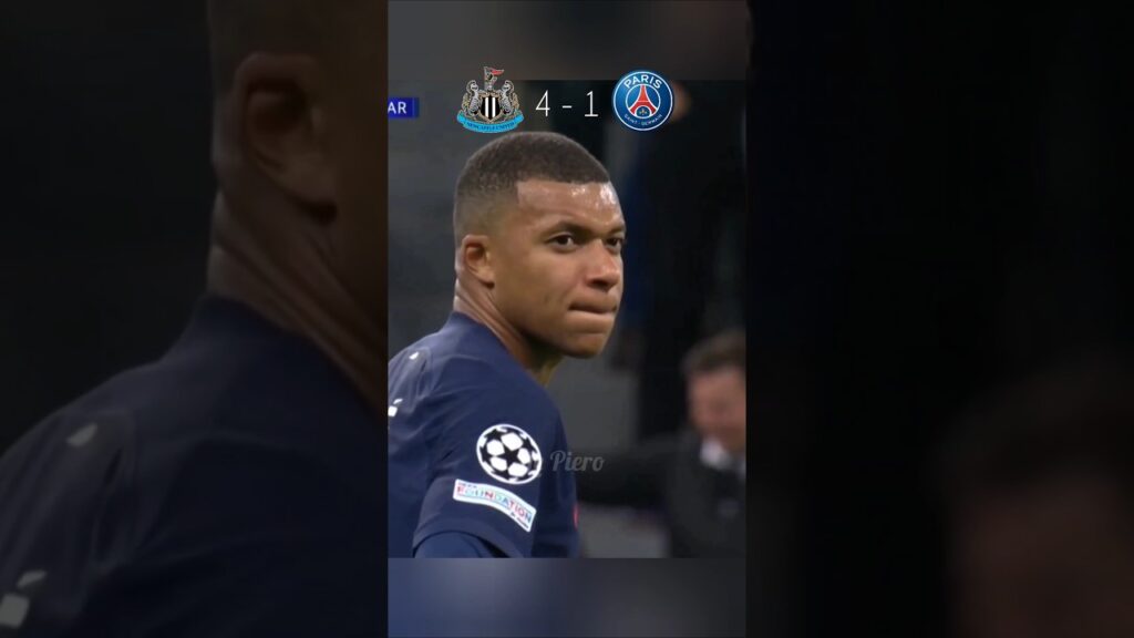 Newcastle 4-1 PSG, Ligue des Champions 2023 ! #henrique #mbappe #hernández #marquinhos