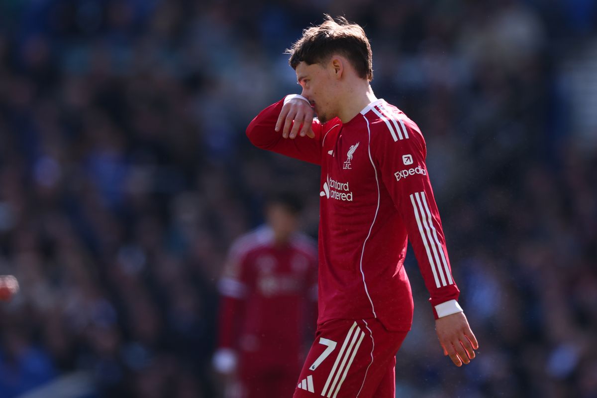 Liverpool attacking midfielder Florian Wirtz.