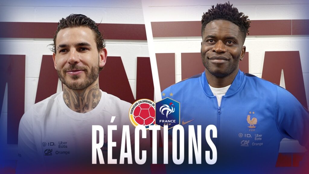 Lucas Hernandez et Brice Samba au micro après France-Colombie !