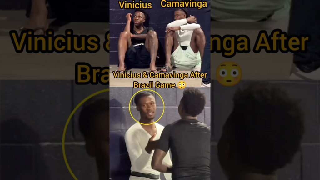 Look At What Vinicius And Camavinga Did After The Friendly Match Between France,Brazil #francebrazil Look At What Vinicius And Camavinga Did After The Friendly Match Between France,Brazil #francebrazil