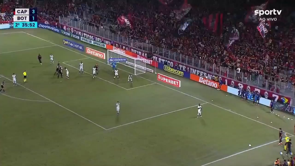 Golaço do Esquivel contra o Botafogo (Athletico-PR 4 x 1 Botafogo)