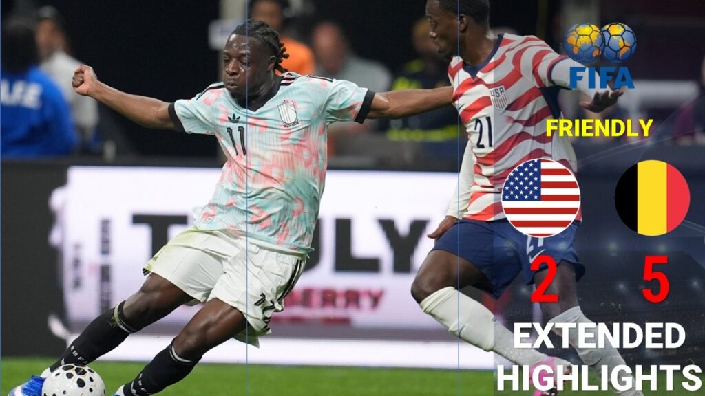 USA vs Belgium 2-5 Highlights | All goals 2026 International Friendly