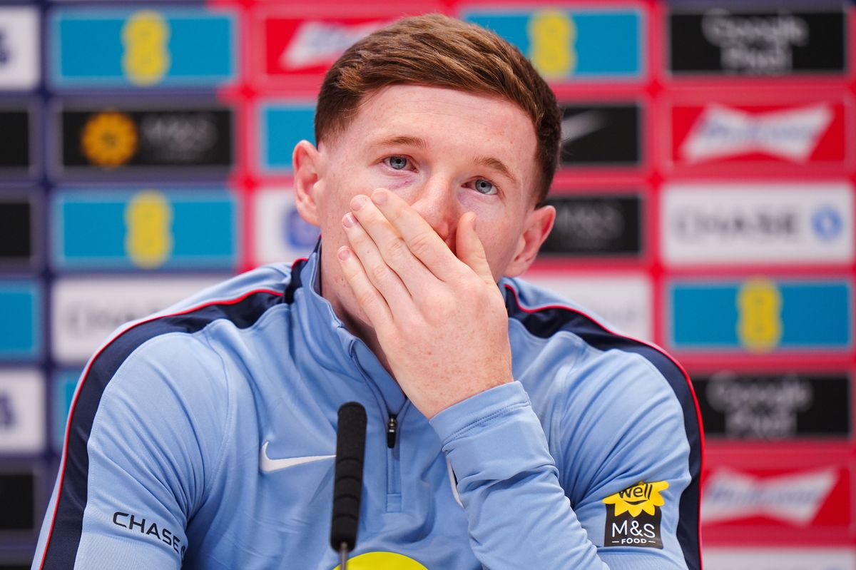 Elliot Anderson of England