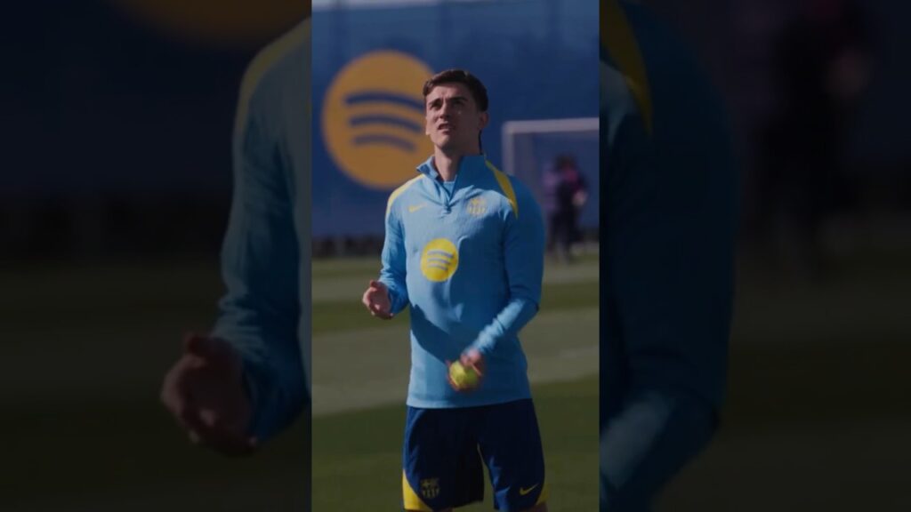Gavi secret talent 🤹😂 #short #fcbarcelona #football
