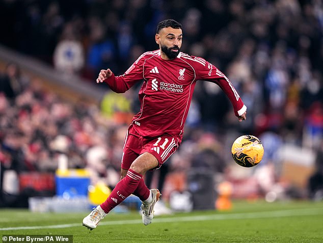 Liverpool's Mohamed Salah may return from injury to play Man City in the FA Cup on Saturday