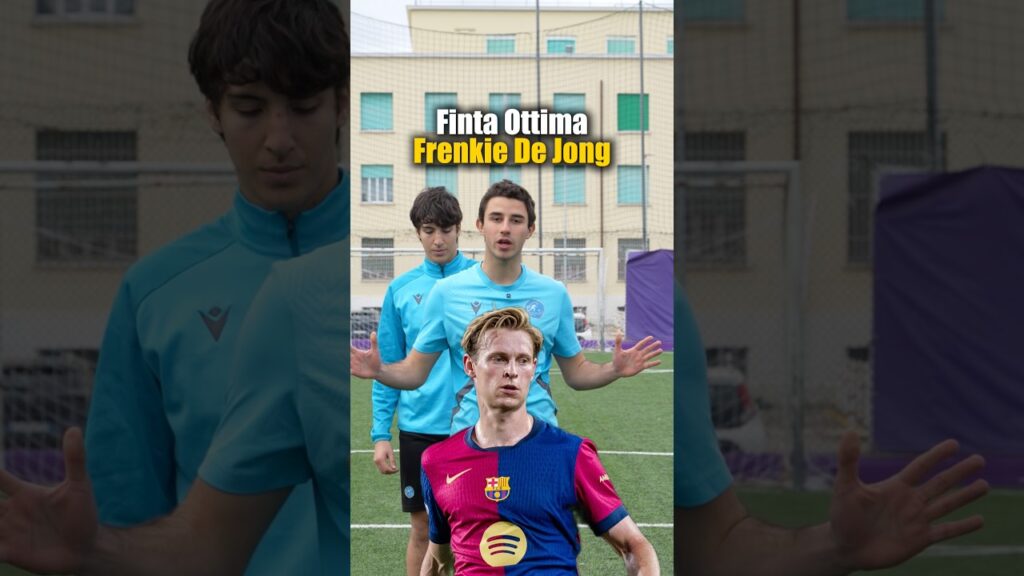 Una finta per i Centrocampisti, molto utilizzata da De Jong #calcio #dribbling