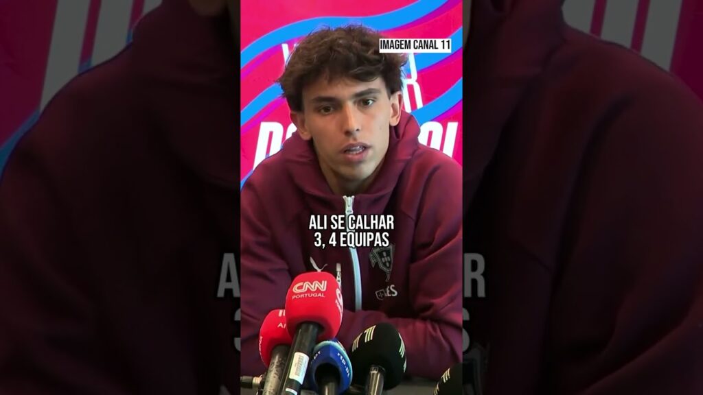 João Félix revela como é trabalhar com Cristiano Ronaldo e Jorge Jesus. 🎙️🇵🇹
