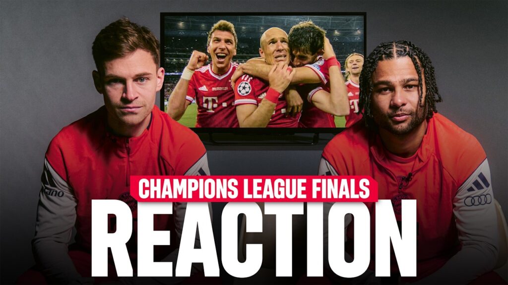 “What a 𝒎𝒐𝒎𝒆𝒏𝒕 that must’ve been… 🏆” | Kimmich & Gnabry react to Champions League Finals 🍿🎥