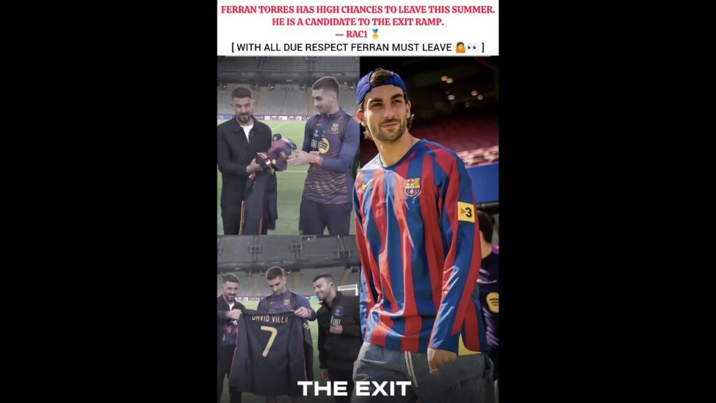 Ferran Torres Must Leave 🤷👀#football #ferrantorres #barcelona#viral#shorts#hansiflick#nobatidao#edit