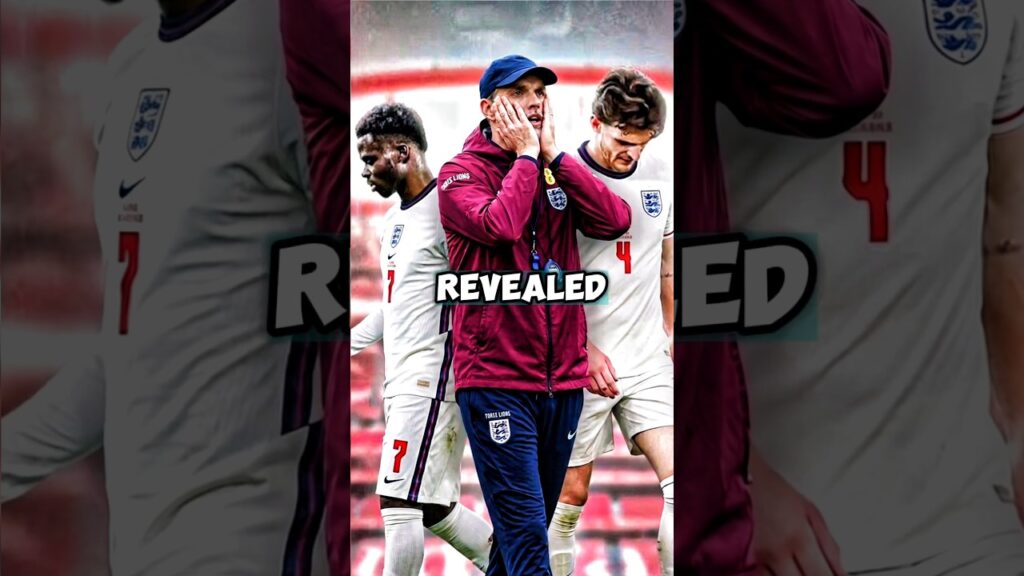 Tuchel Defends Saka & Rice 🇬🇧🔥  #shorts