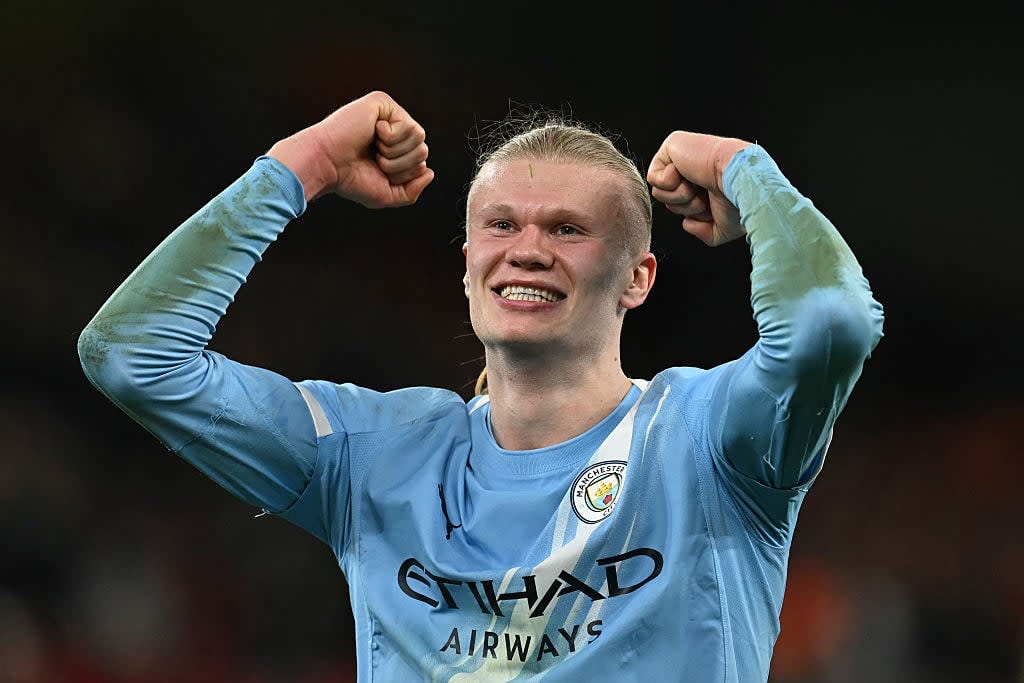 Comeback pending: Erling Haaland (AFP via Getty Images)