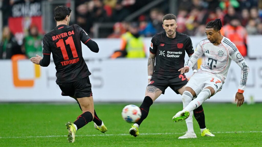 Rot für Jackson und Diaz: Leverkusen verpasst in doppelter Überzahl Sieg gegen die Bayern