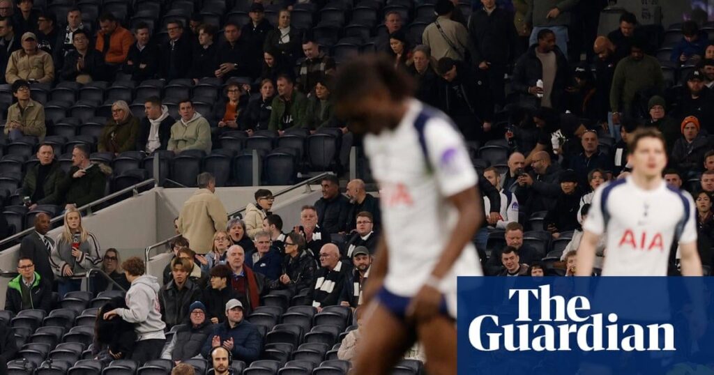 Igor Tudor enacts hollow role in the most stupid of hires with Tottenham too bad to stay up | Premier League | The Guardian