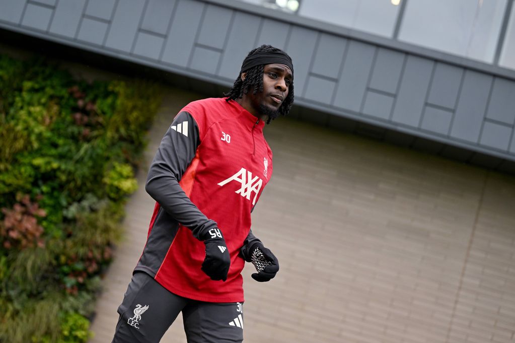 Arne Slot has welcomed back Jeremie Frimpong