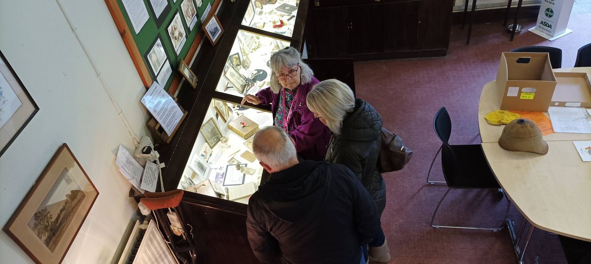 Visitors at Braunstone Park museum. Image via Braunstone History Group.