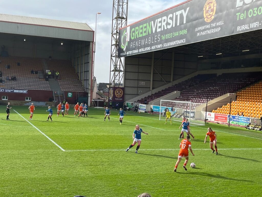 Pictures from the SWPL Cup final (FT 2-1 to Glasgow City)