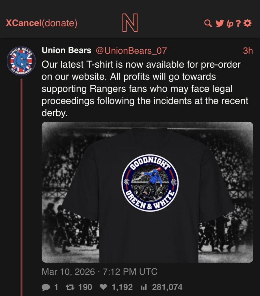 Union Bears Have Dropped A New Merch Line