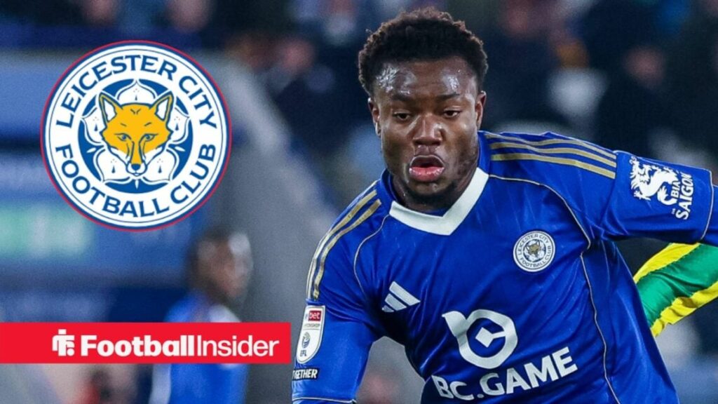 Leicester forward Abdul Fatawu