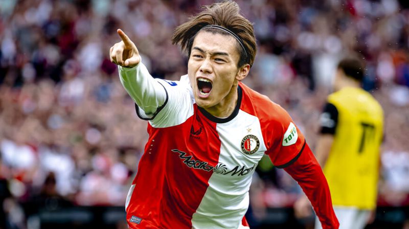 Brighton have been linked with a move for Feyenoord striker Ayase Ueda