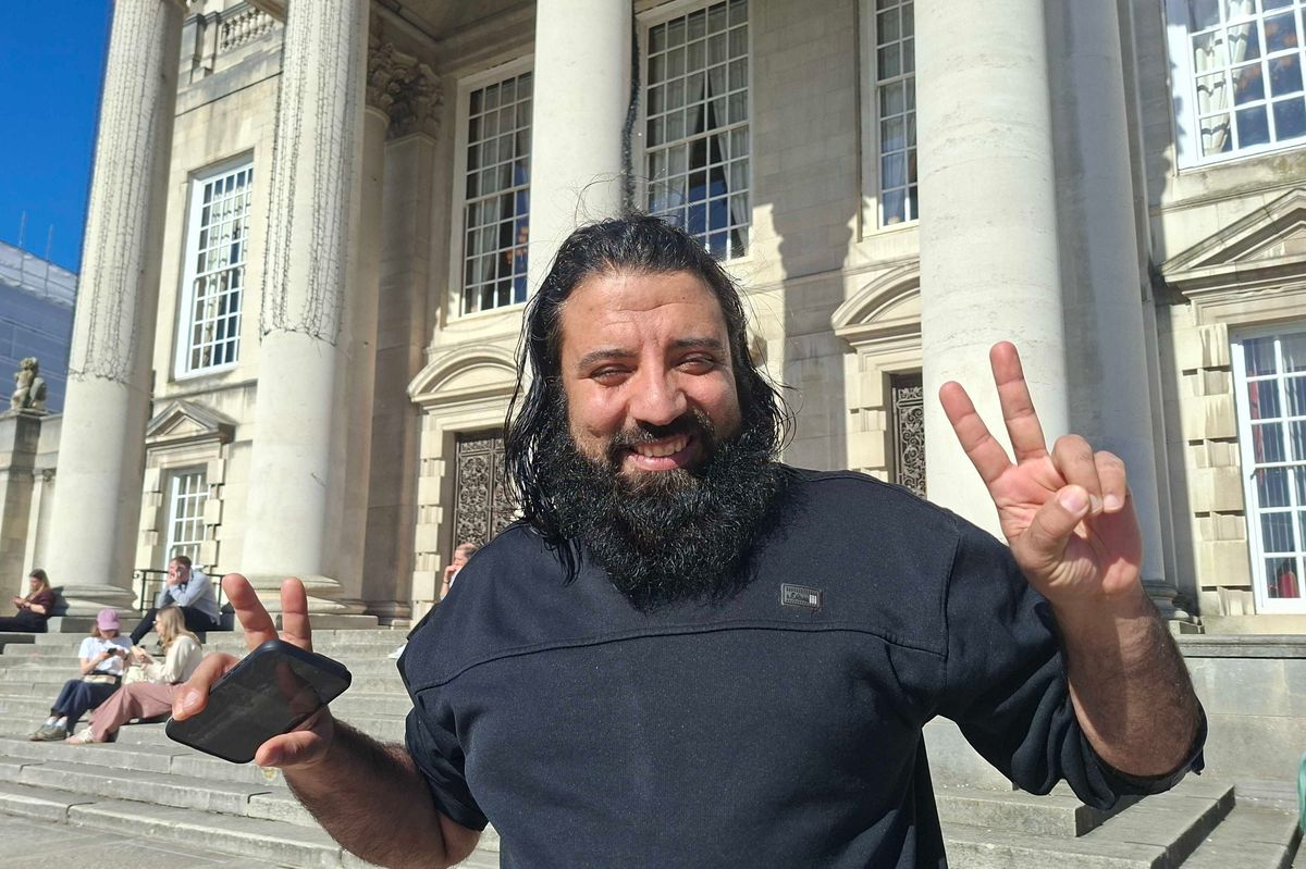 Leeds local Ahmed Zai, who came to the city as an Afghan refugee
