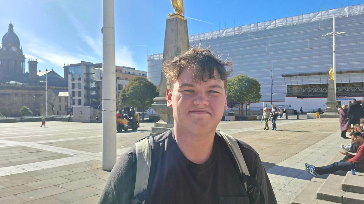 Leeds Beckett student Oscar Webster