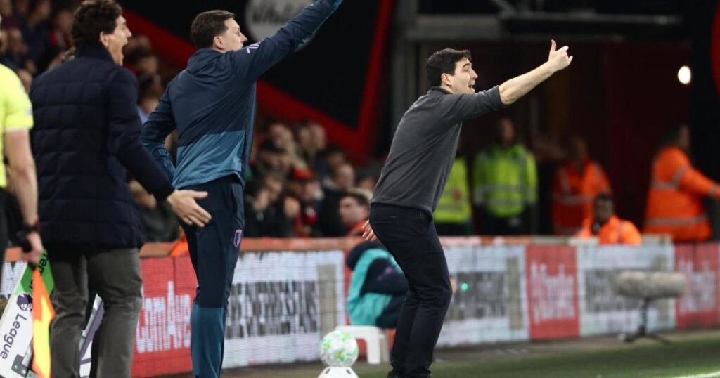 Andoni Iraola on touchline argument after Brentford draw
