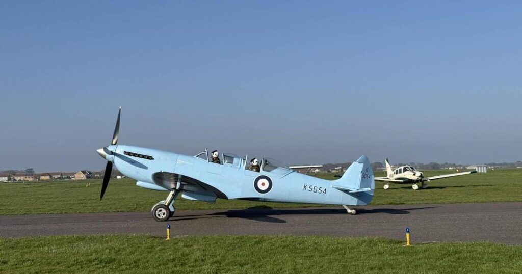 Spitfire flypast from Southampton Airport - Live updates